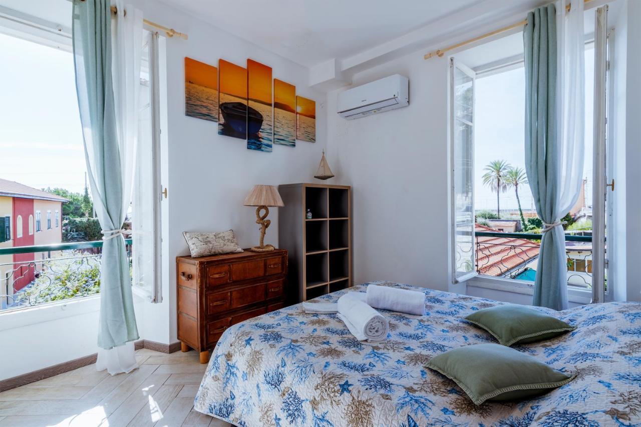 New Fishermans House Seaside, Air Conditioning & Wi-Fi Bordighera Exteriör bild