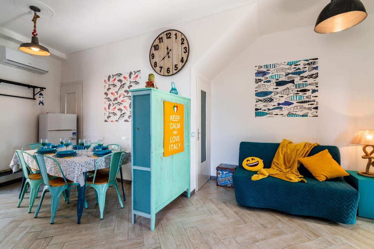 New Fishermans House Seaside, Air Conditioning & Wi-Fi Bordighera Exteriör bild